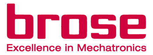 Logo Brose Excellence in Mechatronics